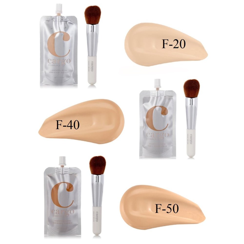 Cargo Cosmetics Flawless Foundation w/FREE Brush